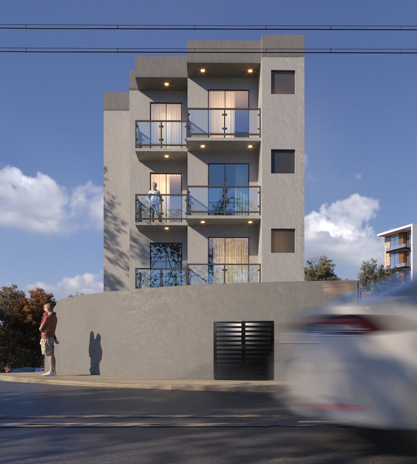 Fachada Residencial Araucárias