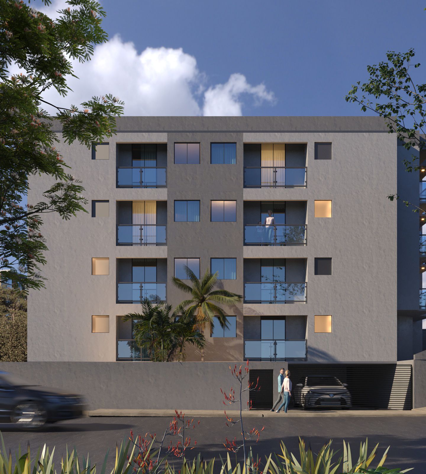 Área comum Residencial Araucárias